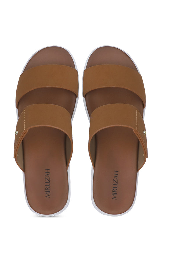 Double Strap Platform Slipper WSL001003