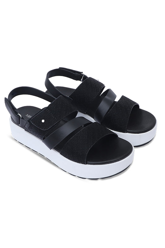 Black Platform Sandal WSA000301