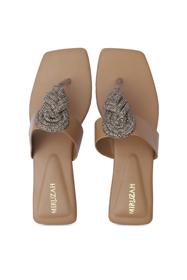 Beige chappal WSL000105