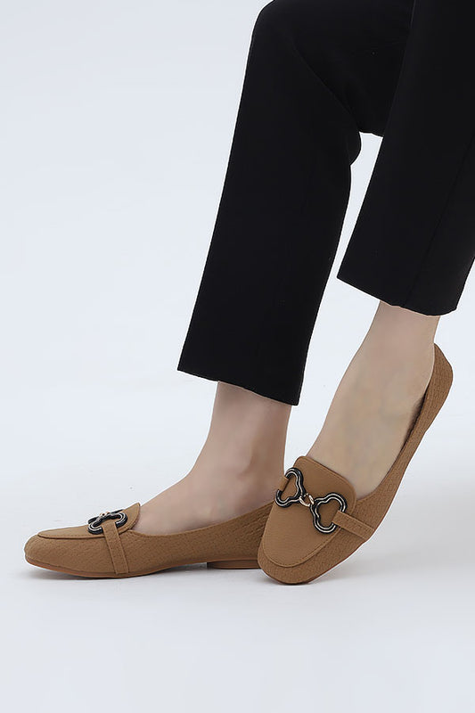 Women Moccasin Musturd WMC000503
