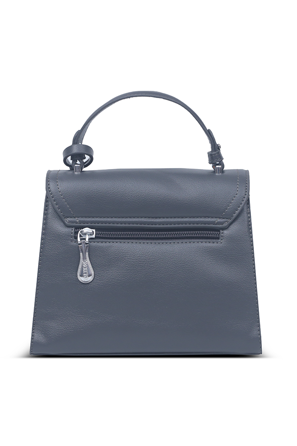 Hand Bag in Boxy style in Black WBB000301