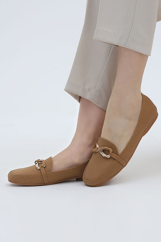 Women Moccasin Musturd WMC001003