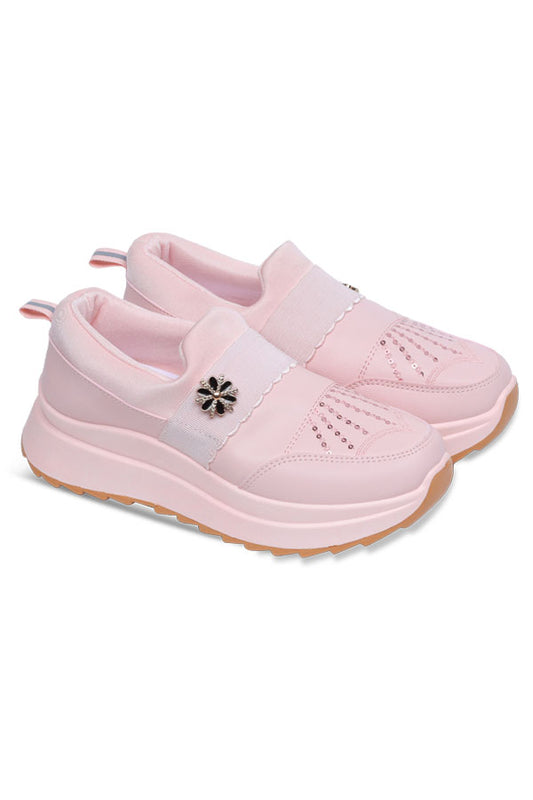 Women Stylish Slip on (Pink) WSO000232