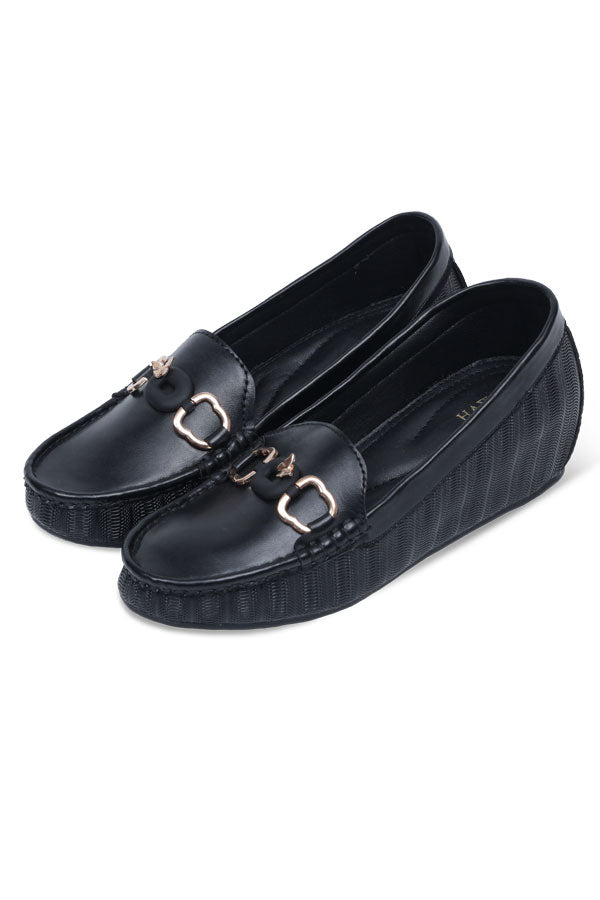 Women Moccasin Black WMC001801