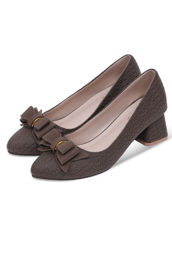 Women Court Shoe Brown WCS000102