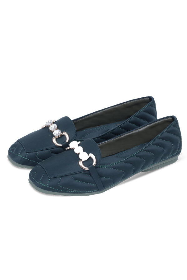 Women Moccasin Sea Green WMC000622