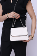 Elegent and Smart Bag in Off White WBB000128