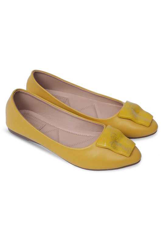Women Ballerina Yellow WBA000535