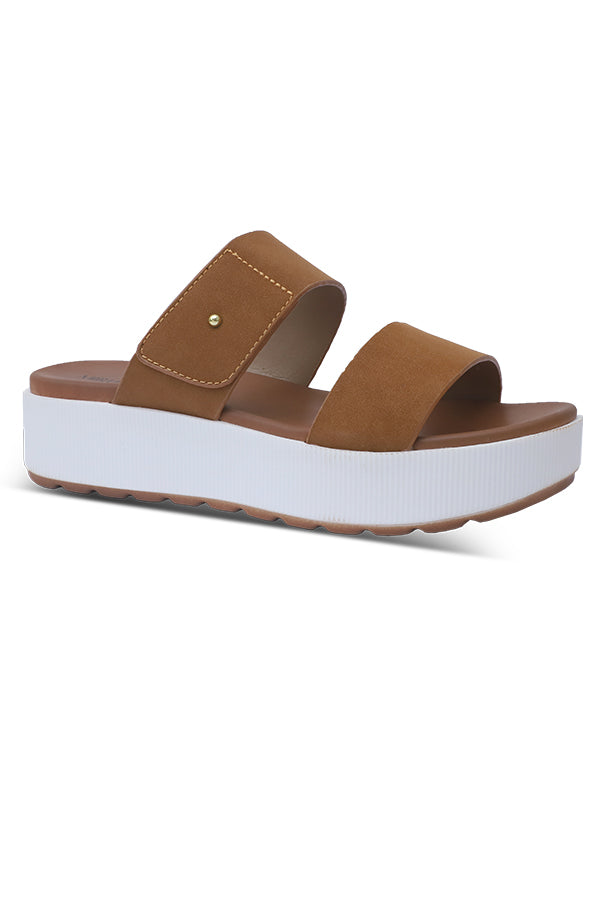 Double Strap Platform Slipper  WSL001003
