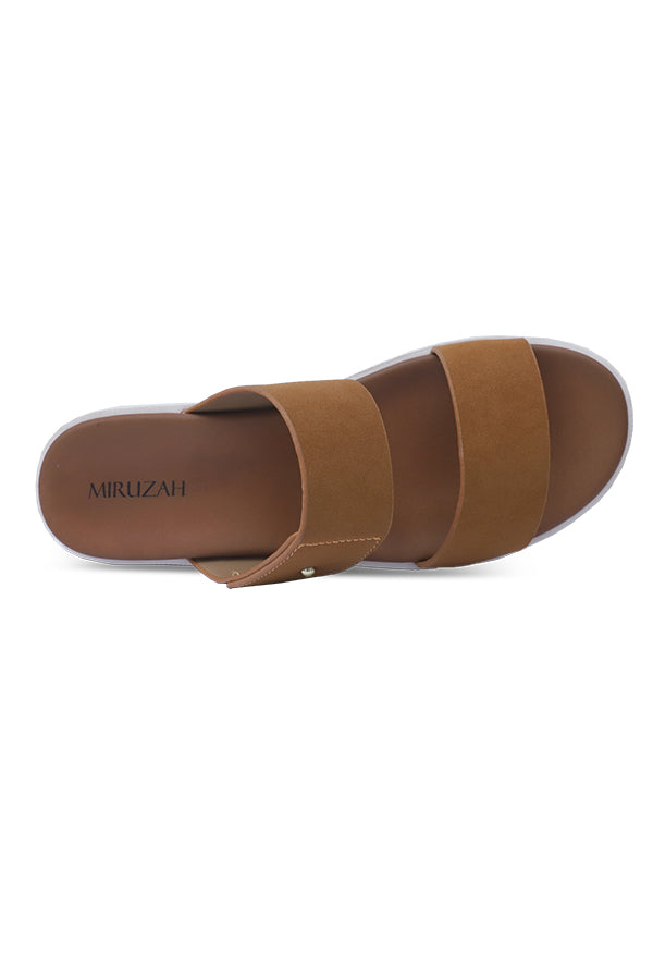 Double Strap Platform Slipper  WSL001003