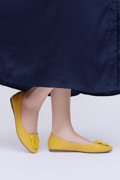 Women Ballerina Yellow WBA000535