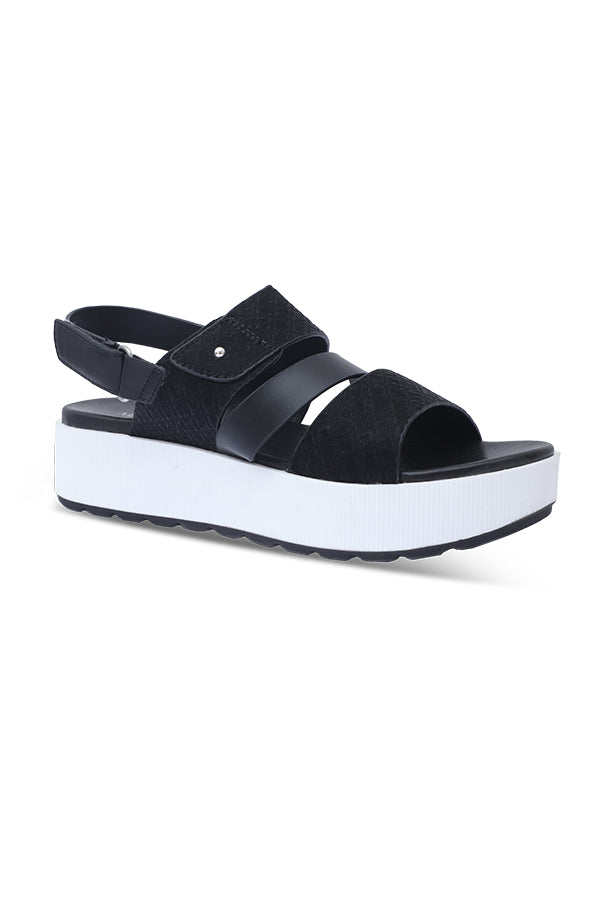 Black Platform Sandal WSA000301