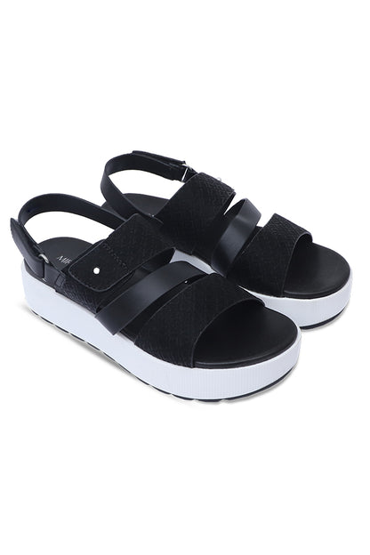 Black Platform Sandal WSA000301