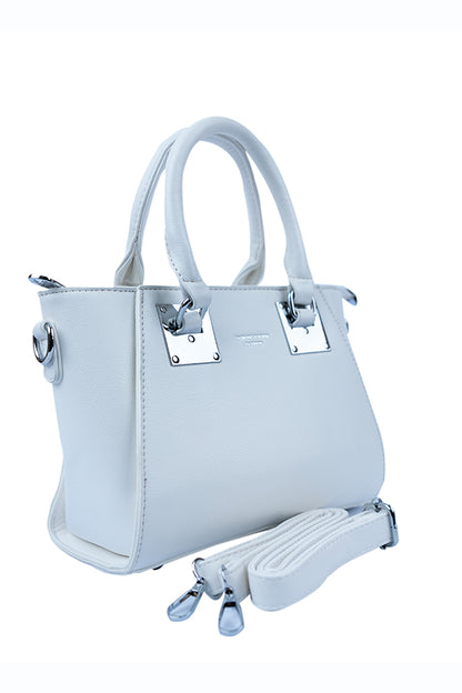 Satchel Women Bag White WBB001034