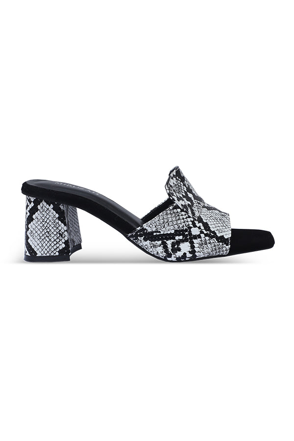 Python Print Slide Heel Women Block Heels Pakistan – Miruzah