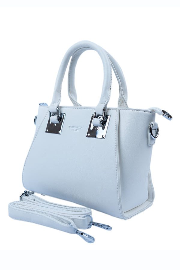 Satchel Women Bag White WBB001034