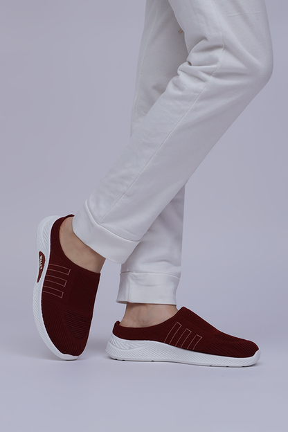 Women Sporty Back Less (Maroon)  WBL000107