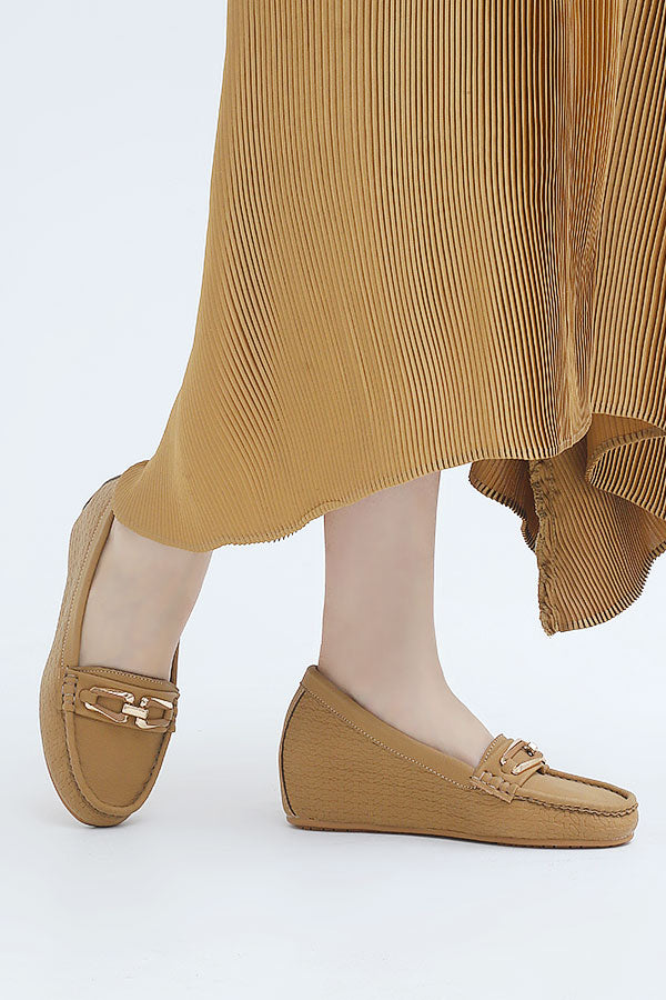 Women Moccasin Musturd WMC001603
