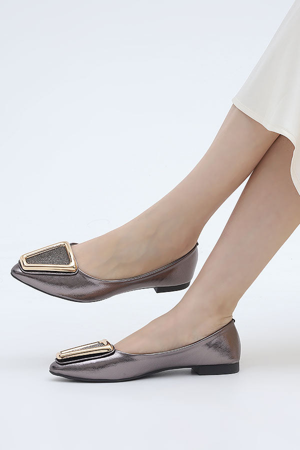 Women Ballerina Grey WBA000406