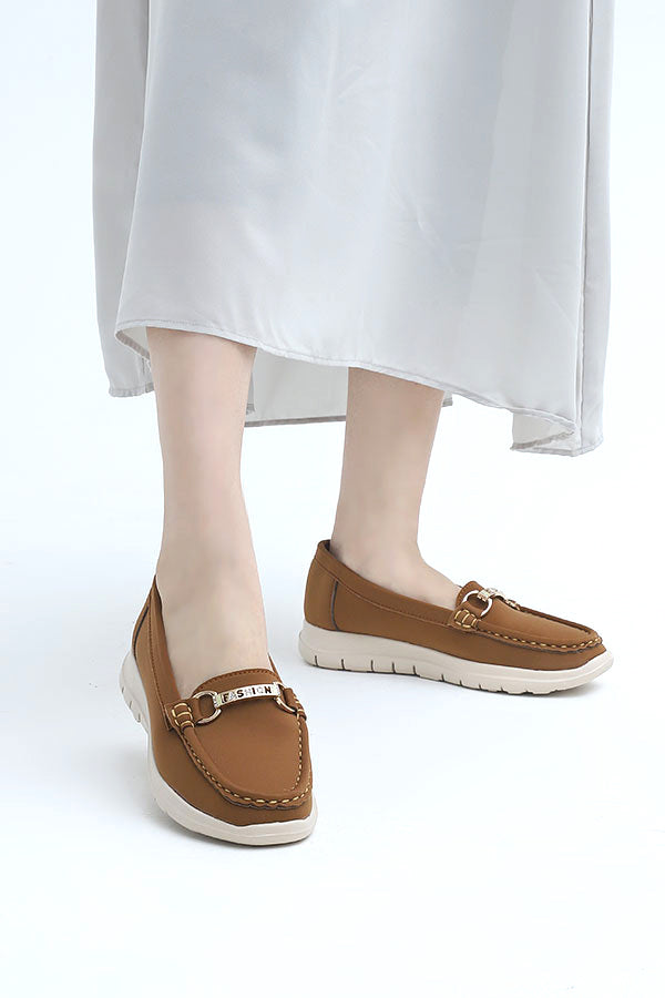 Women Extreme Comfortable Moccasin Musturd WMC000403