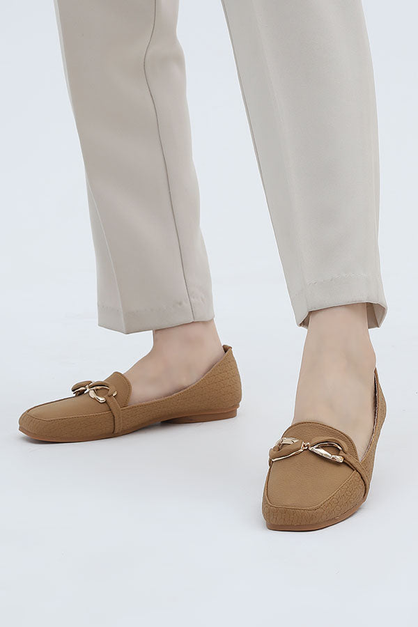 Women Moccasin Musturd WMC001003