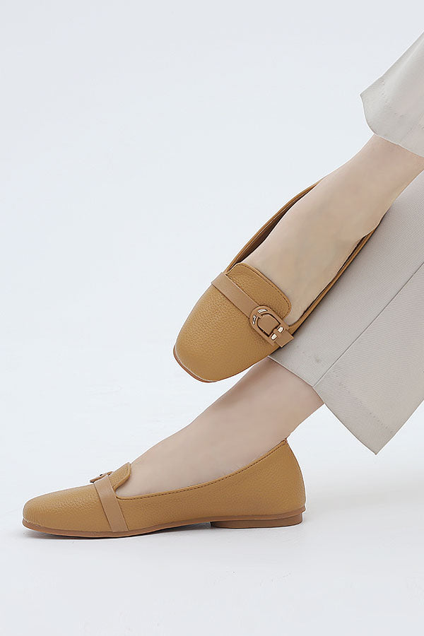 Women Moccasin Musturd WMC000803