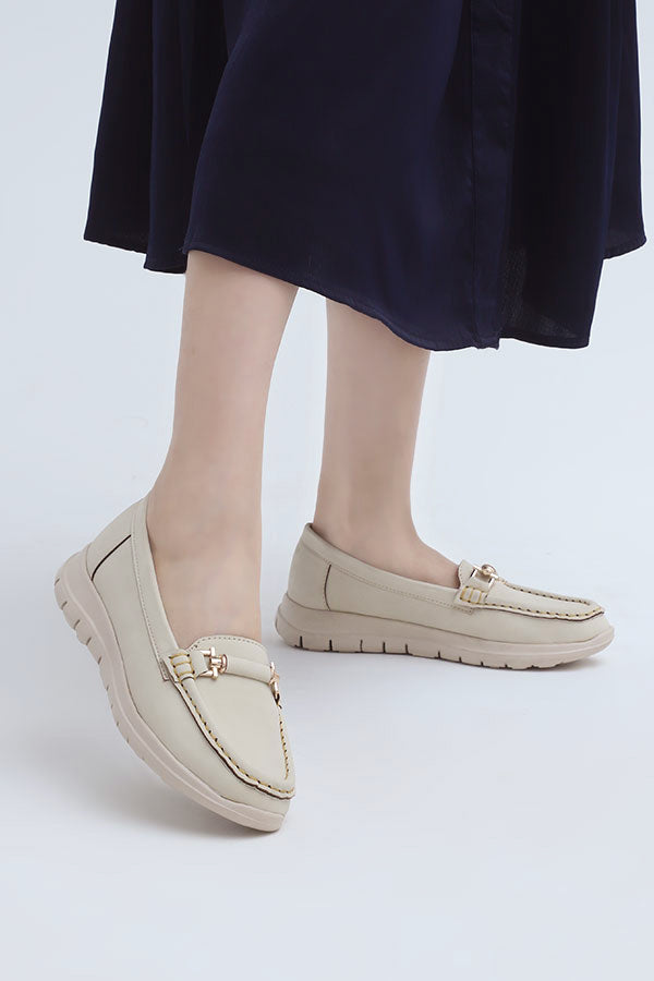 Women Comfortable Moccasin Fawn WMC001708
