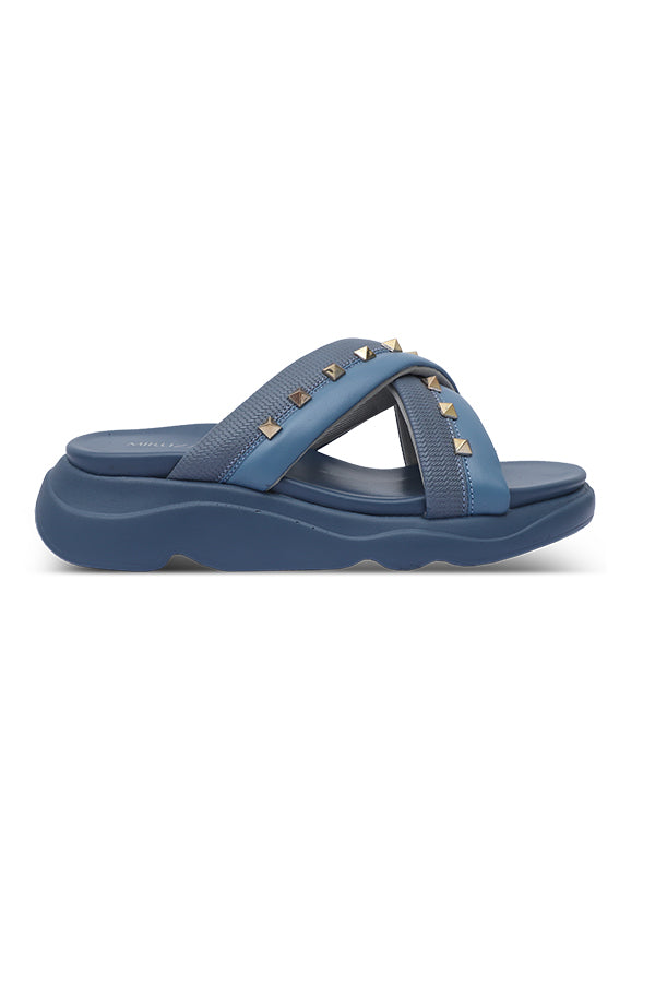 Comfy Studded Slip-On Slides WSL001609