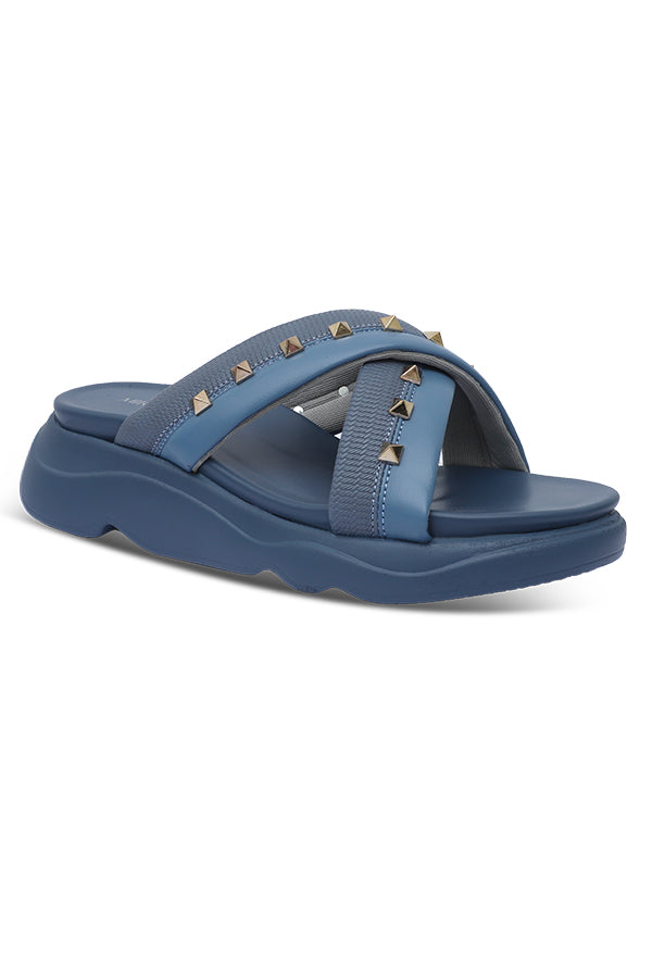 Comfy Studded Slip-On Slides WSL001609