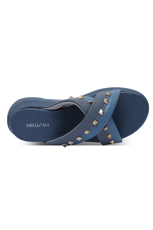 Comfy Studded Slip-On Slides WSL001609