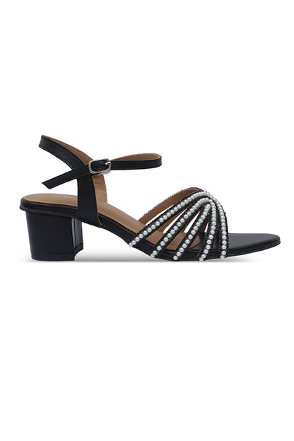Midnight Pearl Bloom Heel (WSA000801)