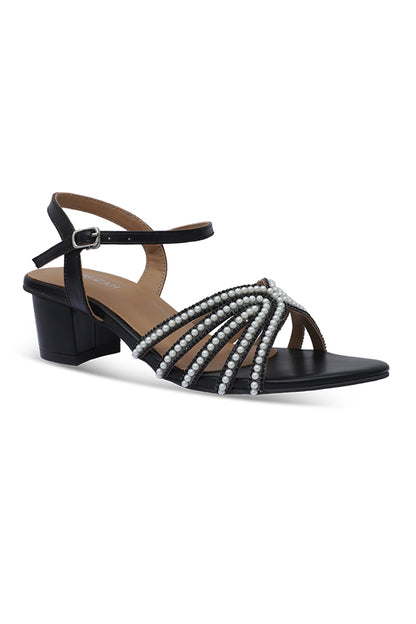 Midnight Pearl Bloom Heel (WSA000801)