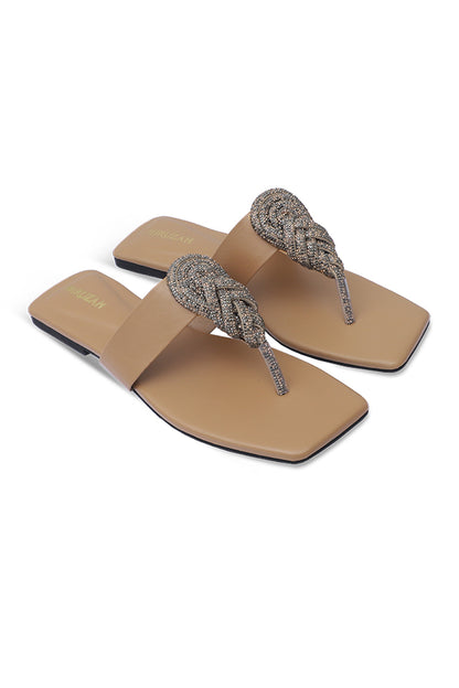 Beige chappal  WSL000105