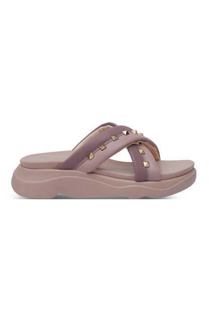 Comfy Studded Slip-On Slides WSL001613
