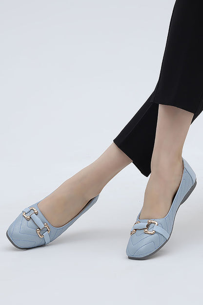 Women Moccasin Sky Blue WMC000721