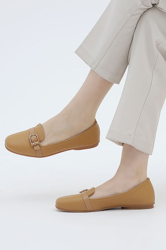 Women Moccasin Musturd WMC000803
