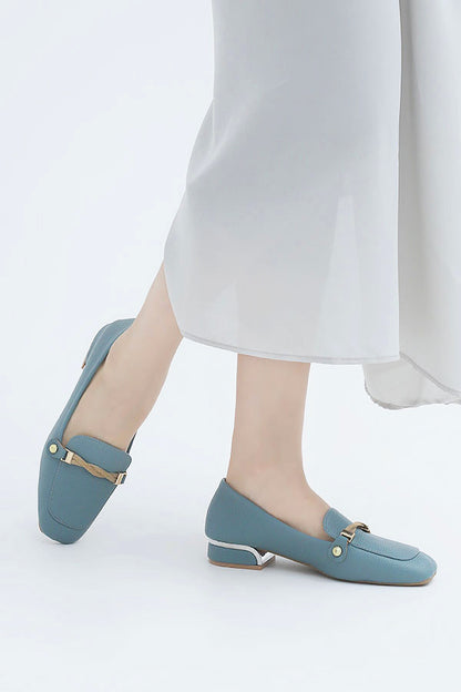 Women Moccasin Sky Blue WMC001921