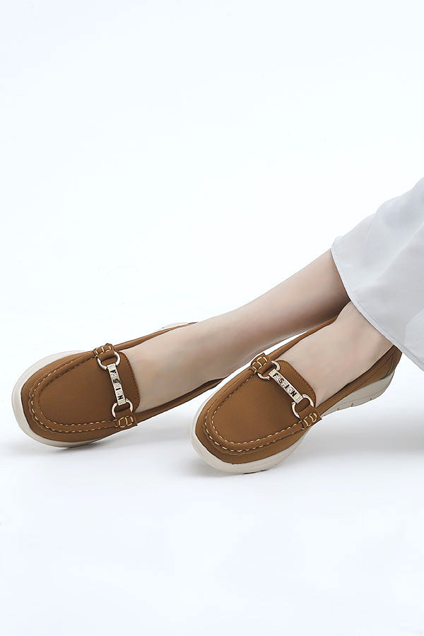 Women Extreme Comfortable Moccasin Musturd WMC000403