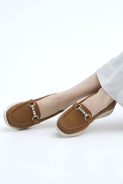 Women Extreme Comfortable Moccasin Musturd WMC000403