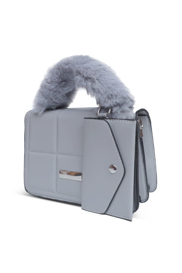 Trendy and Casual hand bag Blue WBB000421