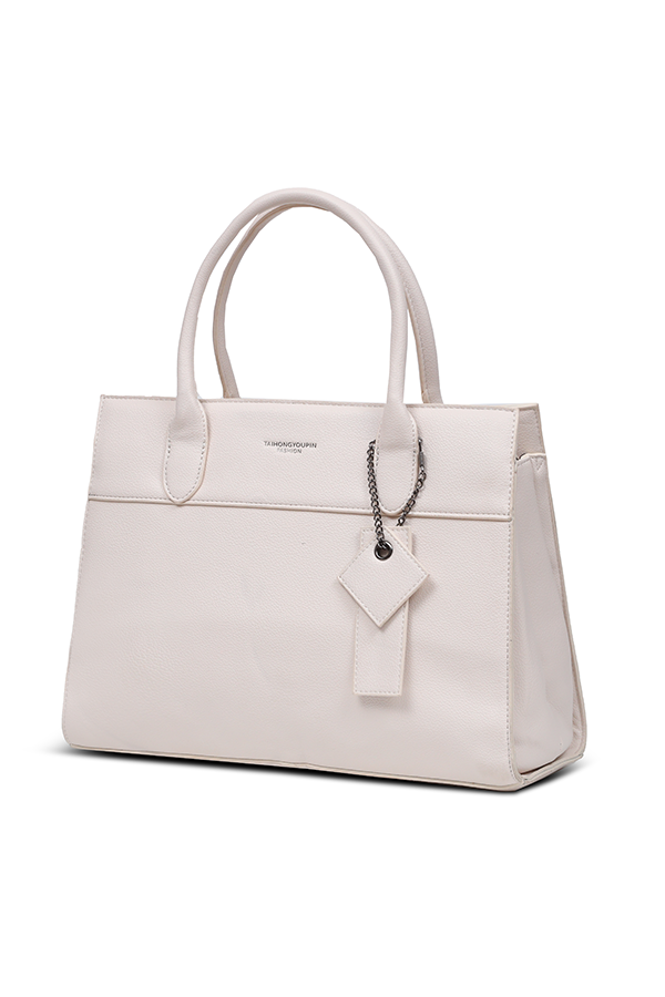 Formal Hand Bag in Off white WSB000328