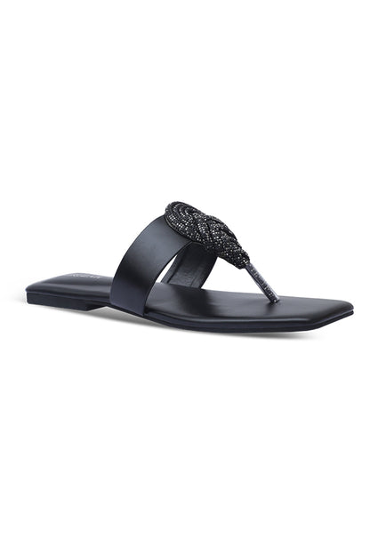 Black Chappal WSL000101