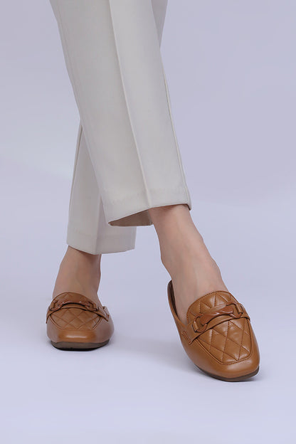 Women Comfortable Back Less  Tan WBL000433