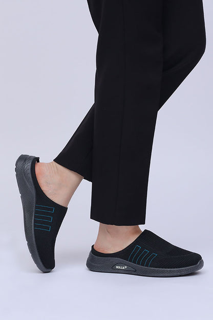 Women Sporty Back Less (Black) WBL000101