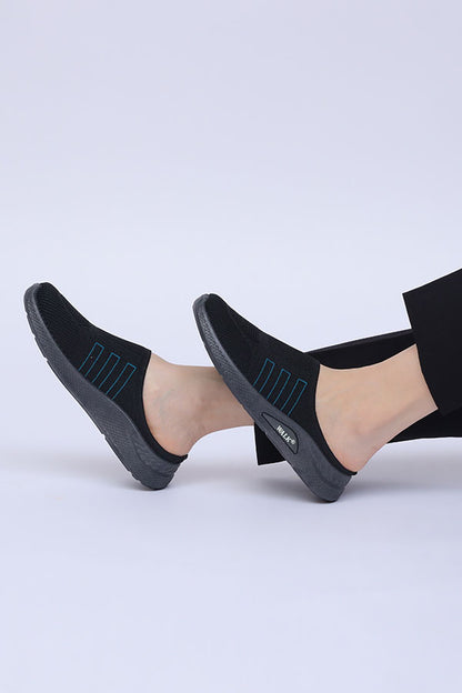 Women Sporty Back Less (Black) WBL000101
