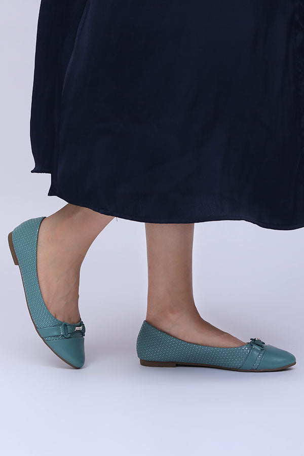 Women Ballerina Mint Green WBA000627