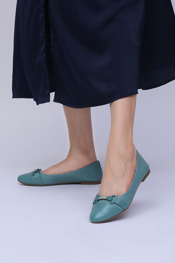 Women Ballerina Mint Green WBA000627