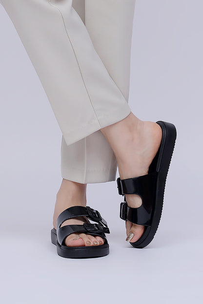 Women Black Slider WWS000201