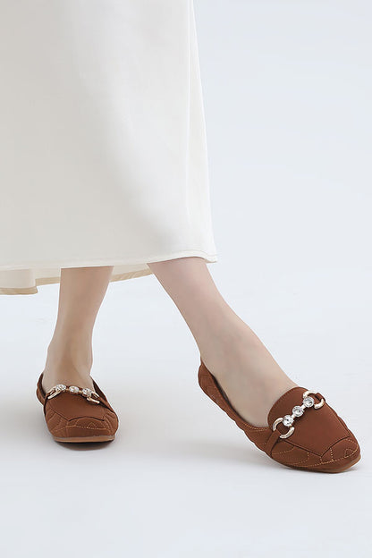 Women Moccasin Musturd WMC000603