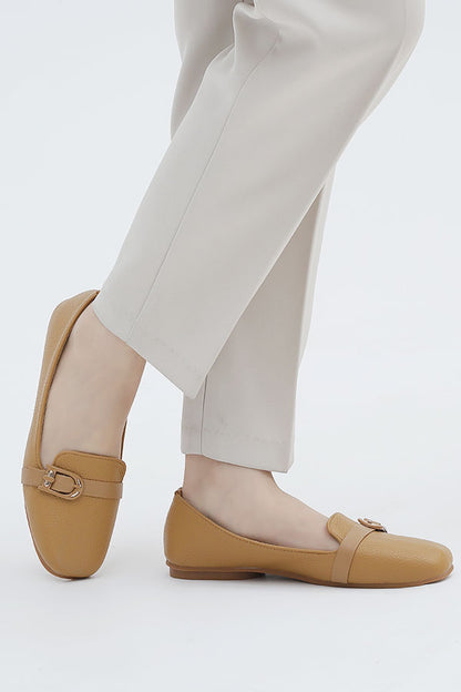 Women Moccasin Musturd WMC000803